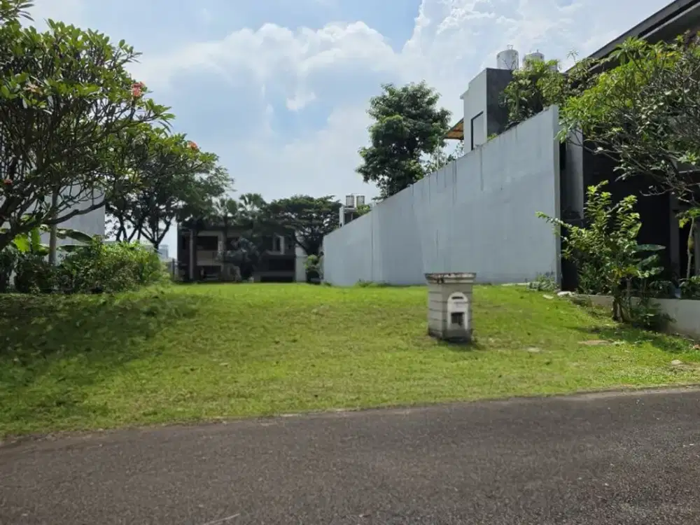 Kavling Badan di Pondok Hijau Golf Gading Serpong Dekat Mall