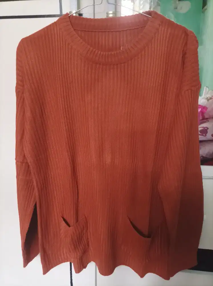 Setrok bahan knit