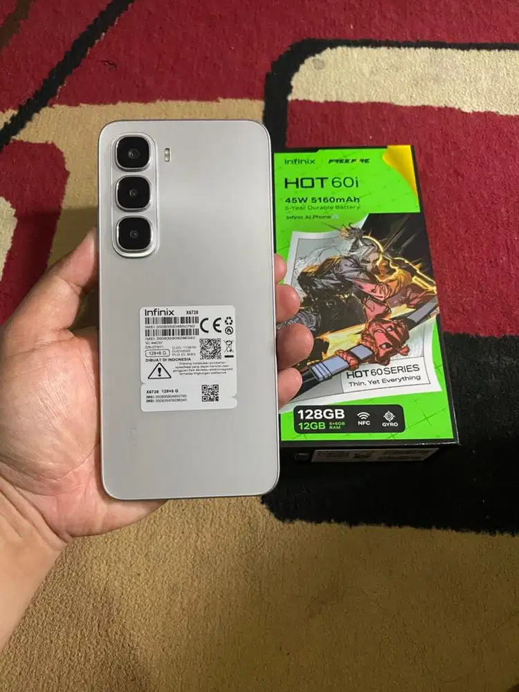 BISMILLAH INFINIX HOT 60i RAM 6/128 FULSET MULUS