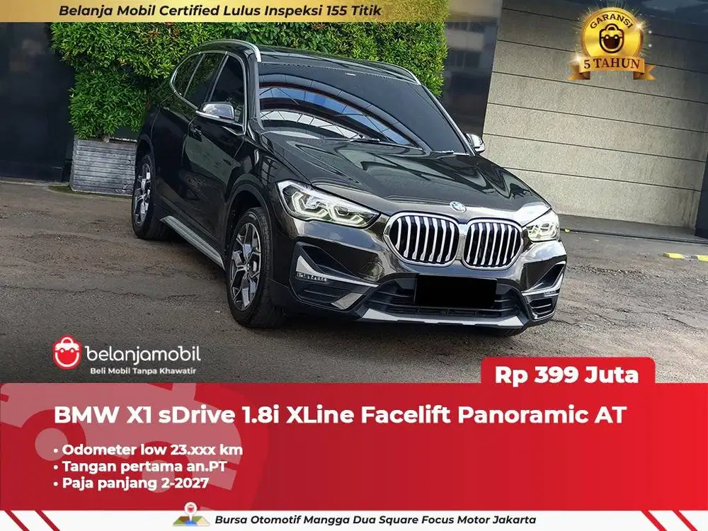 [ LOW KM 23RB ] BMW X1 X 1 sDrive 1.8i XLine Facelift AT 2020 2021