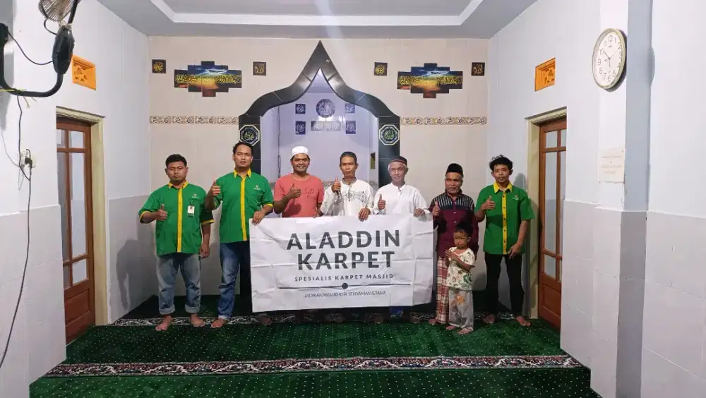 Jual Karpet Masjid Tipe Maulana (12 MM) Free Pemasangan Area Jateng