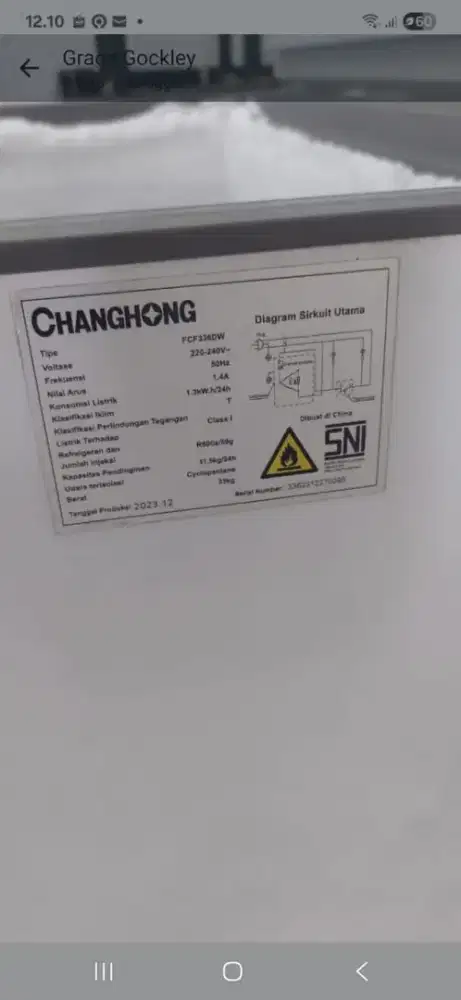 Chiller 330 Liter Murah Berkualitas