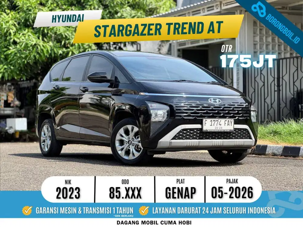 Stargazer Trend AT 2023 Hitam