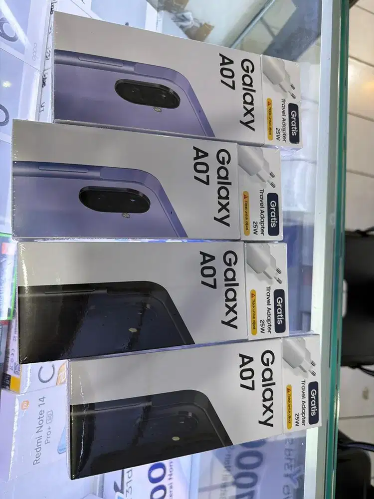 PROMO GRATIS TAMPERGLASS Samsung A07 4/64 NEW