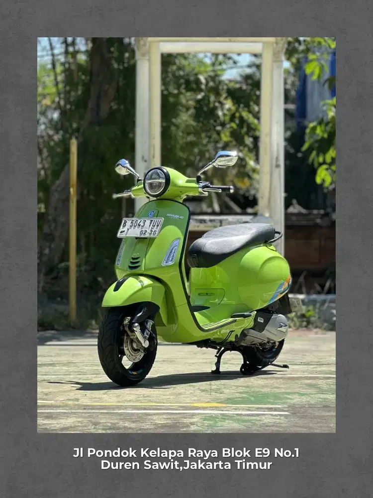 PIAGGIO VESPA PRIMAVERA S150 IGET ABS LED NEW MODEL TH 2024 GREEN MAGN