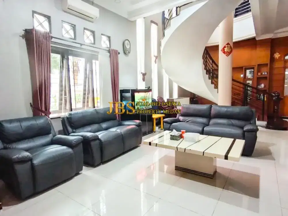 Jual Rumah Hook di Komplek Cemara Asri Medan Jalan Kemuning Kondisi Siap Huni