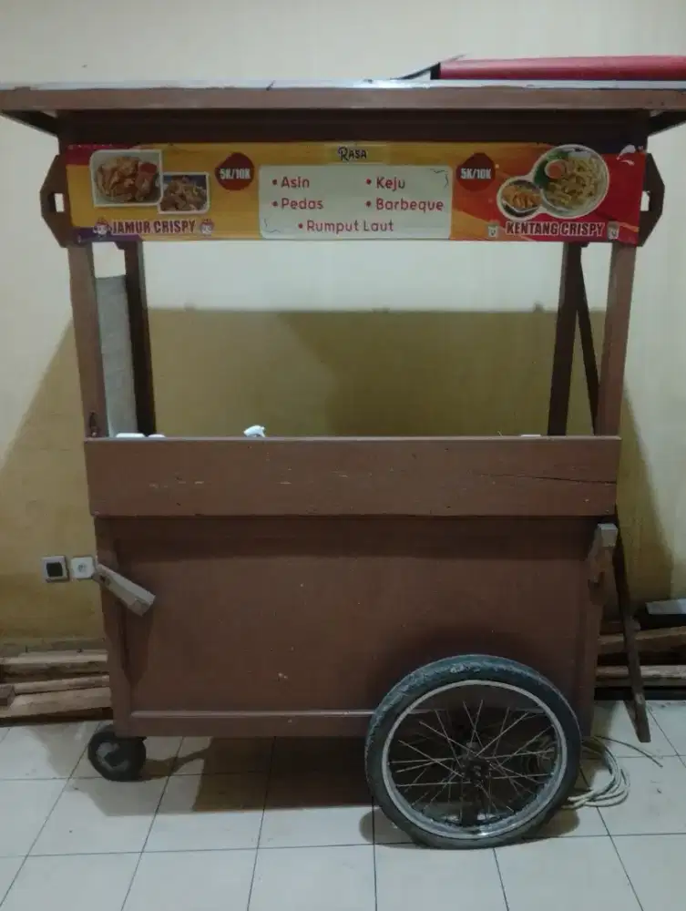 Gerobak ukuran sedanh 120X50