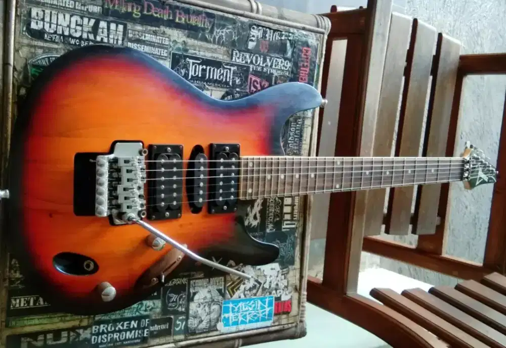 Gitar ibanez S Updown Tremolo