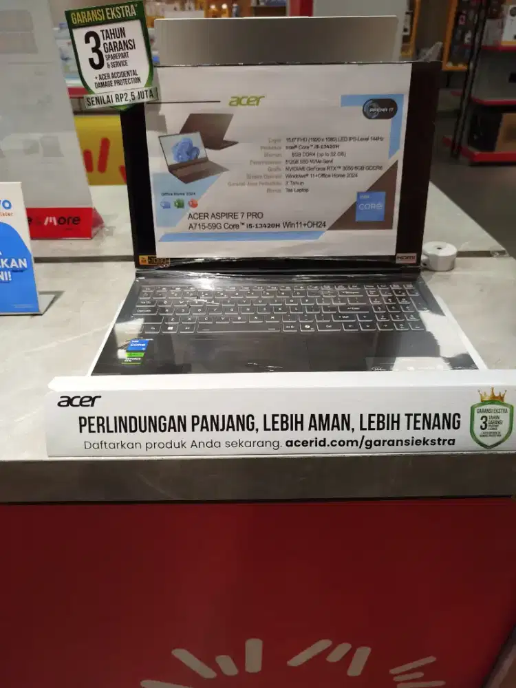 ACER ASPIRE 7/HP/ASUS/LENOVO