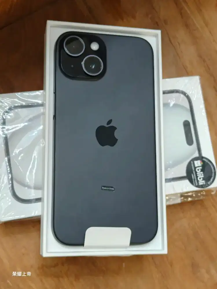 Iphone 15 128 ibox New open box ( Maret 2027- batere 100% )