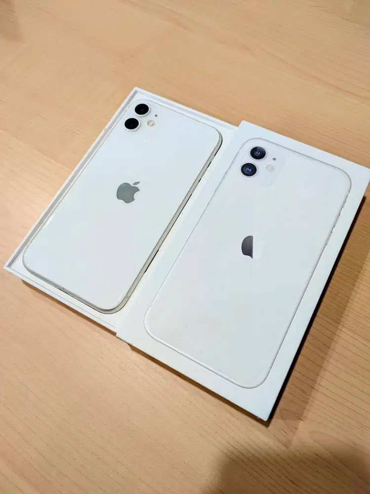 IPHONE 11 64 GB WHITE IBOX BELI DARI BARU
