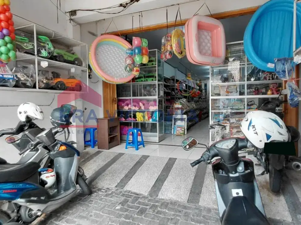 Ruko Pinggir Jalan Area Sibuk Kota Malang Cocok untuk Segala Usaha