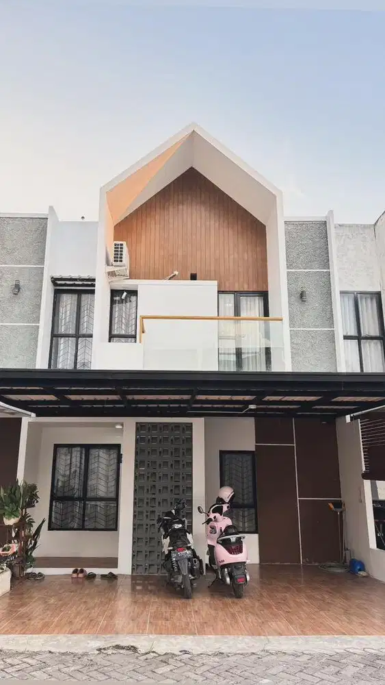 Rumah sewa harian ala Villa Full Fasilitas