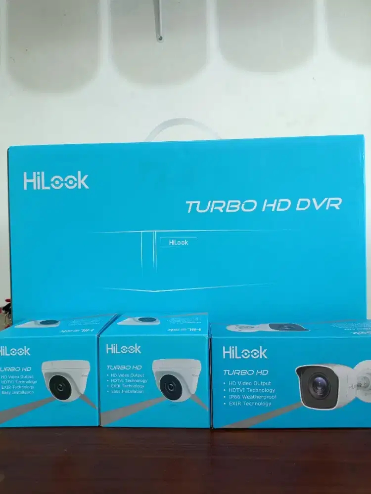 Paket Cctv hilook mulai 2ch - 16ch free instalasi