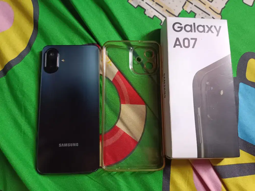 Samsung a07 4/128 hp dus masih garansi