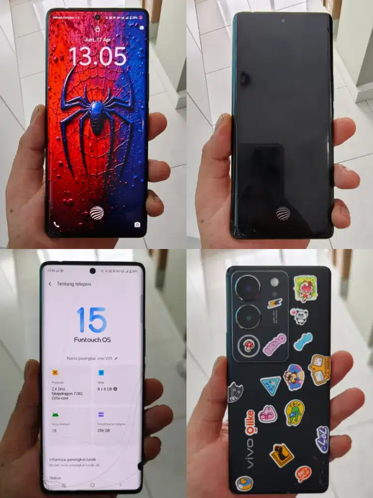 VIVO V29 5G 8+8/256 HP+CASAN ORI