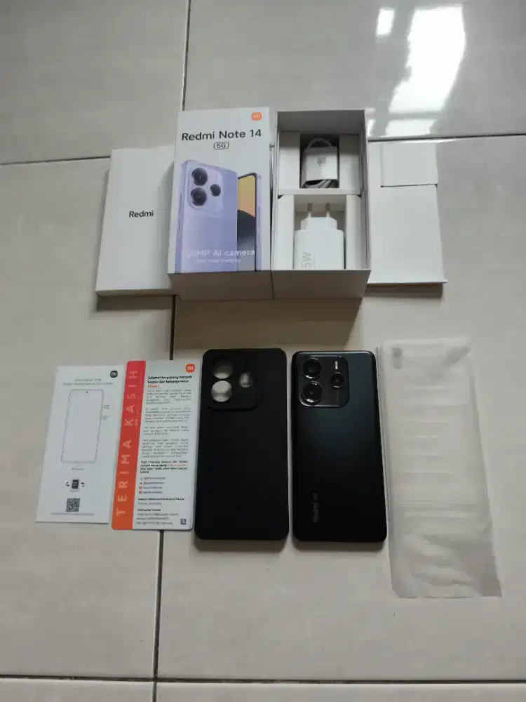 Redmi note 14 5g 12/512 midnight black mulus