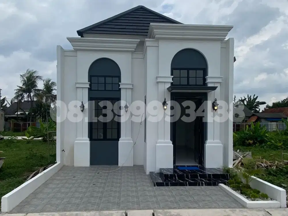 Rumah tanpa dp dekat stasiun depok lam