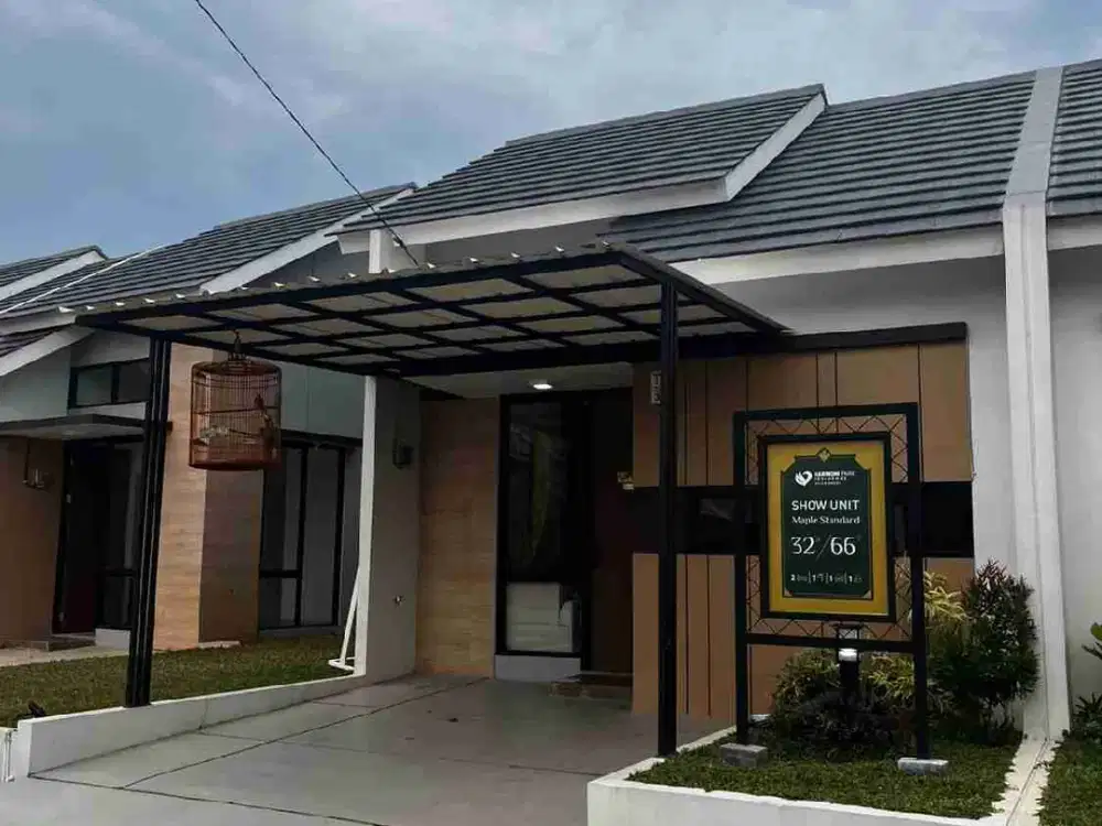 Rumah komersil angsuran flat di dekat jakarta