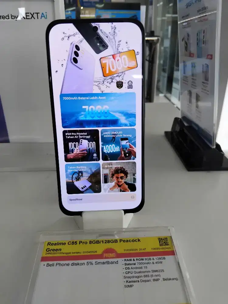 Realme C85 Pro 8 128gb Peacock Green