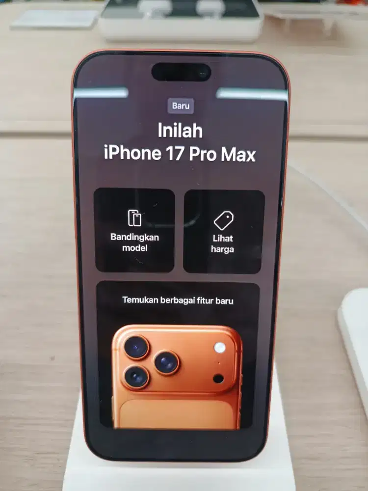 Brand New iPhone 17 Pro Max 256GB, CICILAN 0% DP