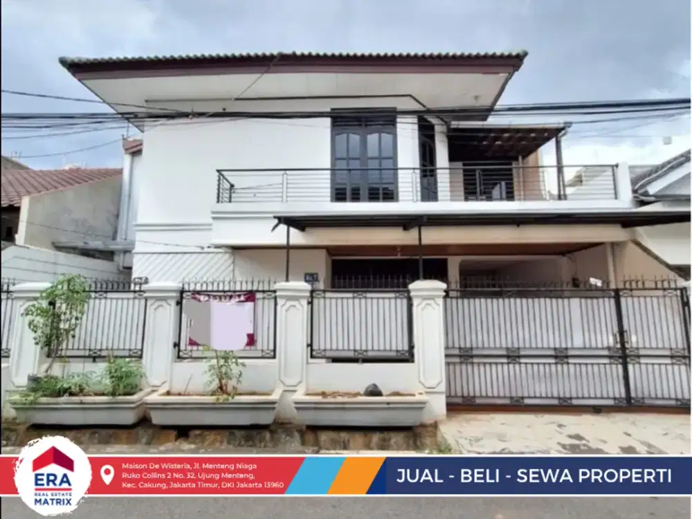 Buruan! Rumah Mewah 2 Lantai di Rawamangun Lokasi Strategis - Harga Terbaik