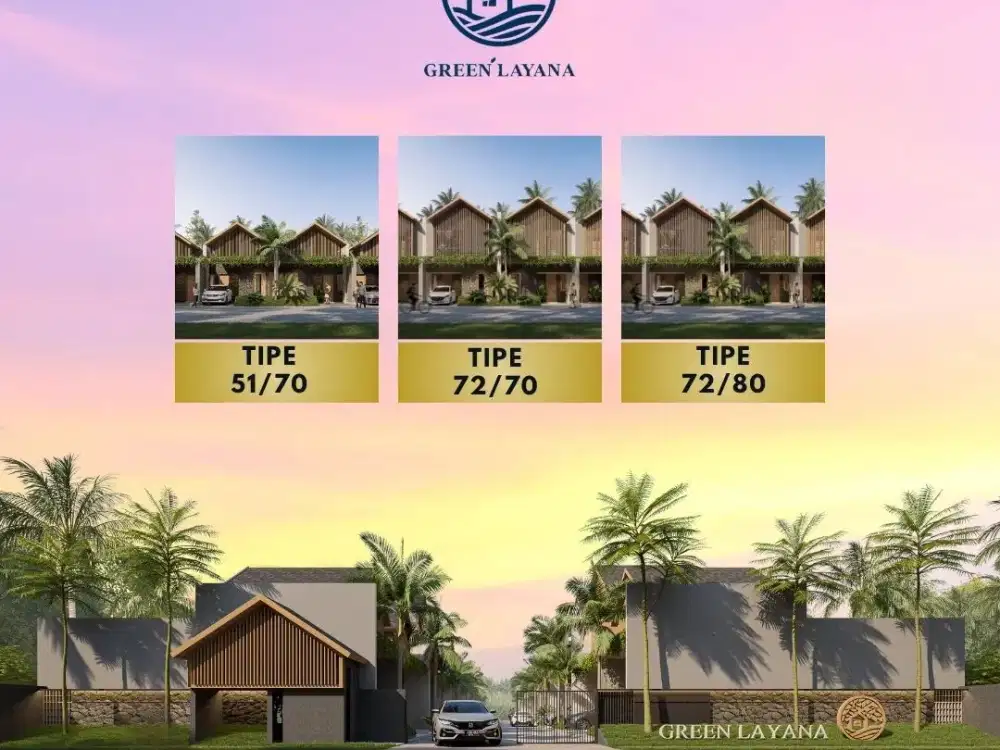 Perumahan Modern : Perumahan Konsep Modern Tropis Dekat SMAN 2 Salatiga