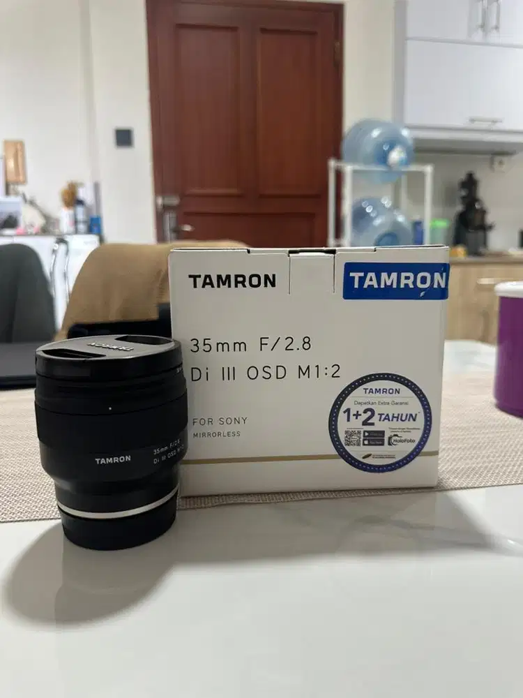 Lensa Tamron 35mm f2.8 E-mount (Sony) - LIKE NEW