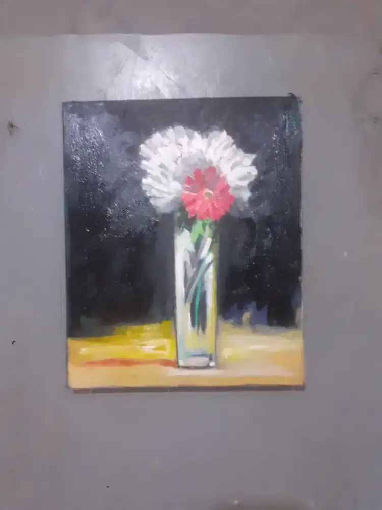 Jual lukisan bunga