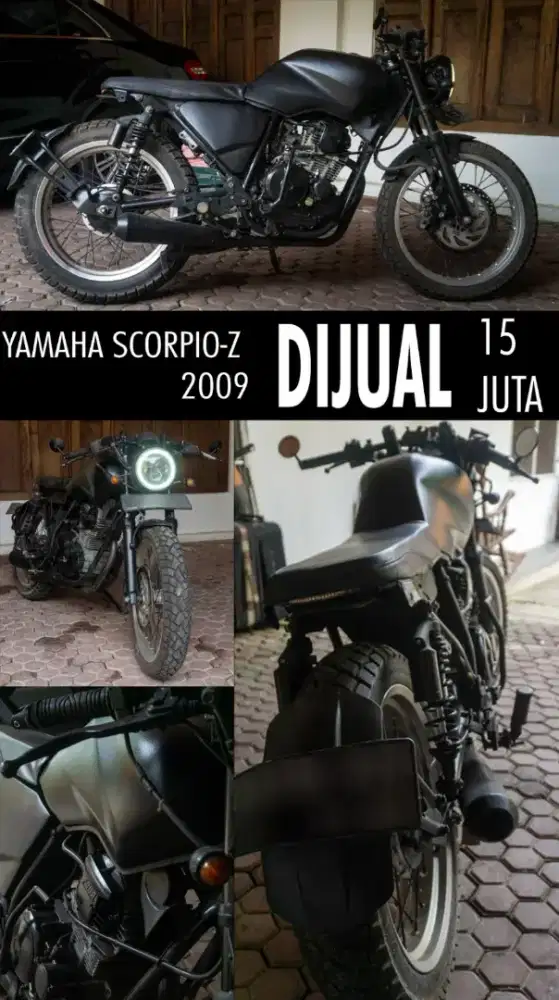 Yamaha Scorpio Bratstyle