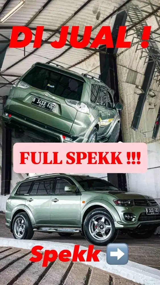 PAJERO DAKAR VGT MODIF FULL SPEK !! 2014