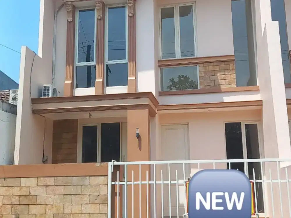 Jual rumah baru griyo mapan sentosa tropodo juanda sidoarjo