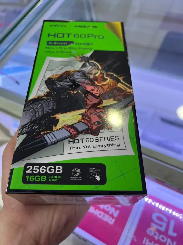 Infinix Hot 60 Pro ram8/256gb new garansi resmi infinix ready
