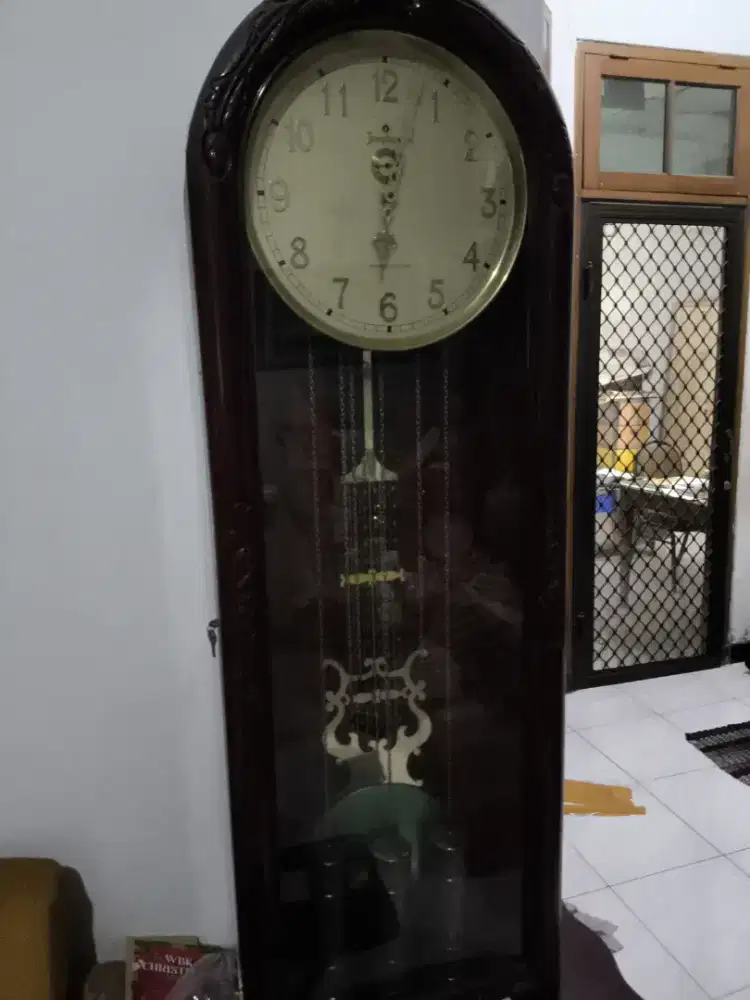 Jam Dinding Antik Junghans Original Germany –Mechanical 3 Weight Chime