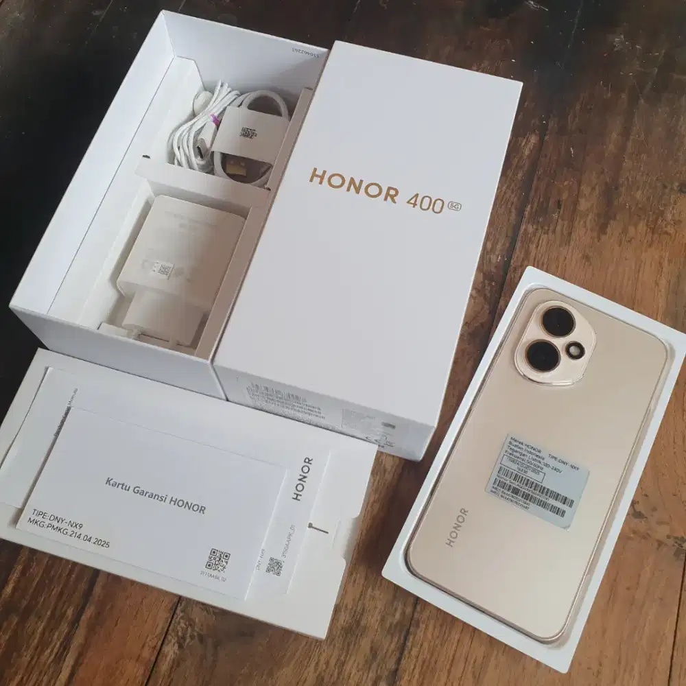 HONOR 400 5G 12/512 GB Gold Garansi Resmi 2 Tahun