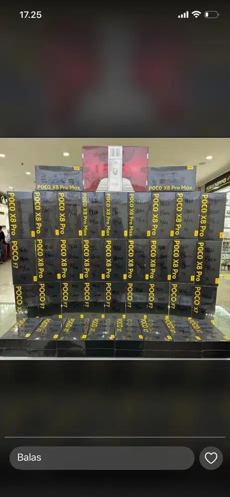 Poco X8Pro Max 12/256GB Garansi Resmi