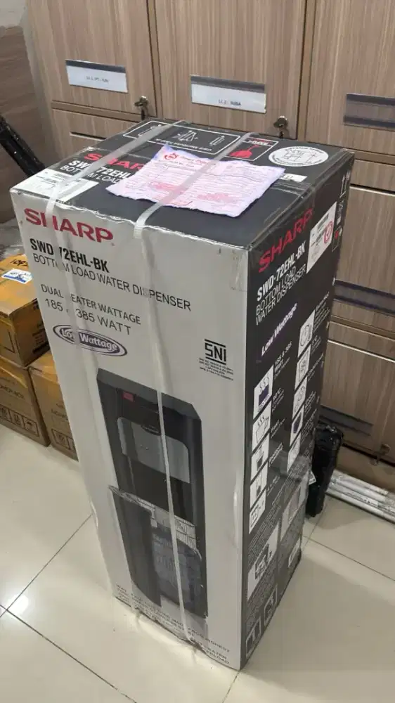 Dispenser Galon Bawah Sharp Swd-72EHL-BK