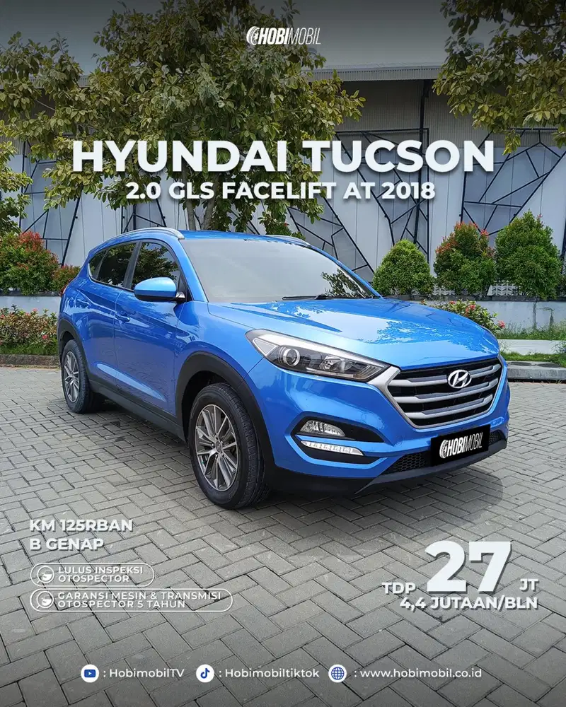 Hyundai Tucson gla at 2018 garansi mesin transmisi 5th