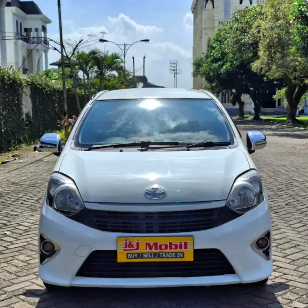 TOYOTA AGYA 1.0 G MATIC AT 2017 PUTIH ISTIMEWA!