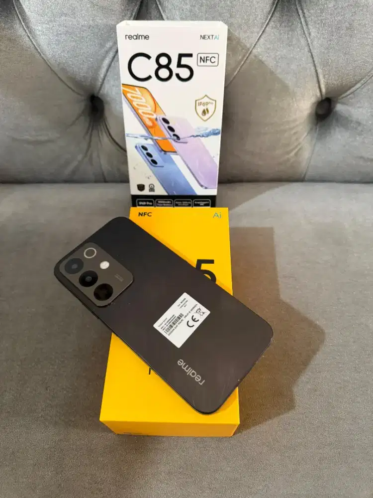 Realme C85 5G 8/128 Black Fullset Like New