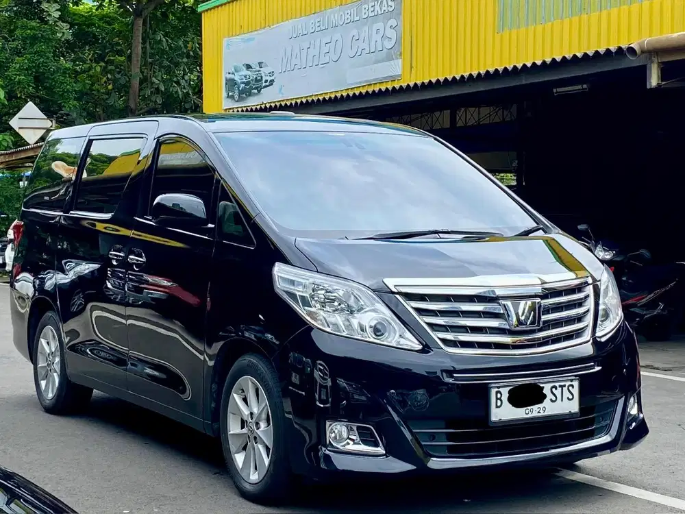 ALPHARD G ATPM AT HITAM 2014