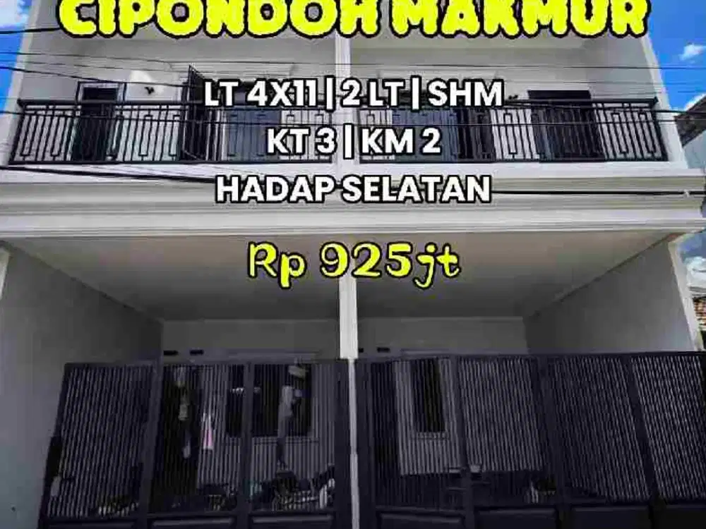 Wilson Rumah baru 3 kt di cipondoh makmur