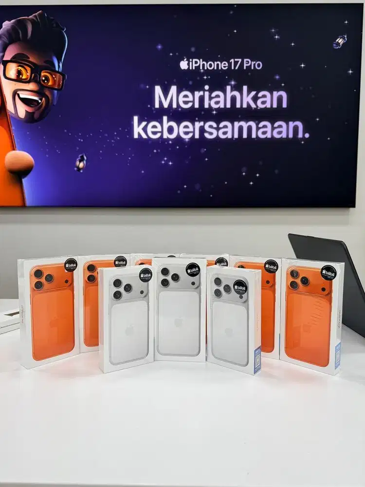 IPHONE 17 PRO DAN PROMAX SILVER READY