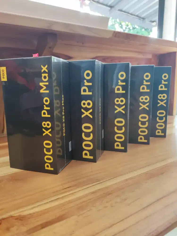 POCO X8 PRO DAN POCO X8 PROMAX 12/512 BARU SEGEL!