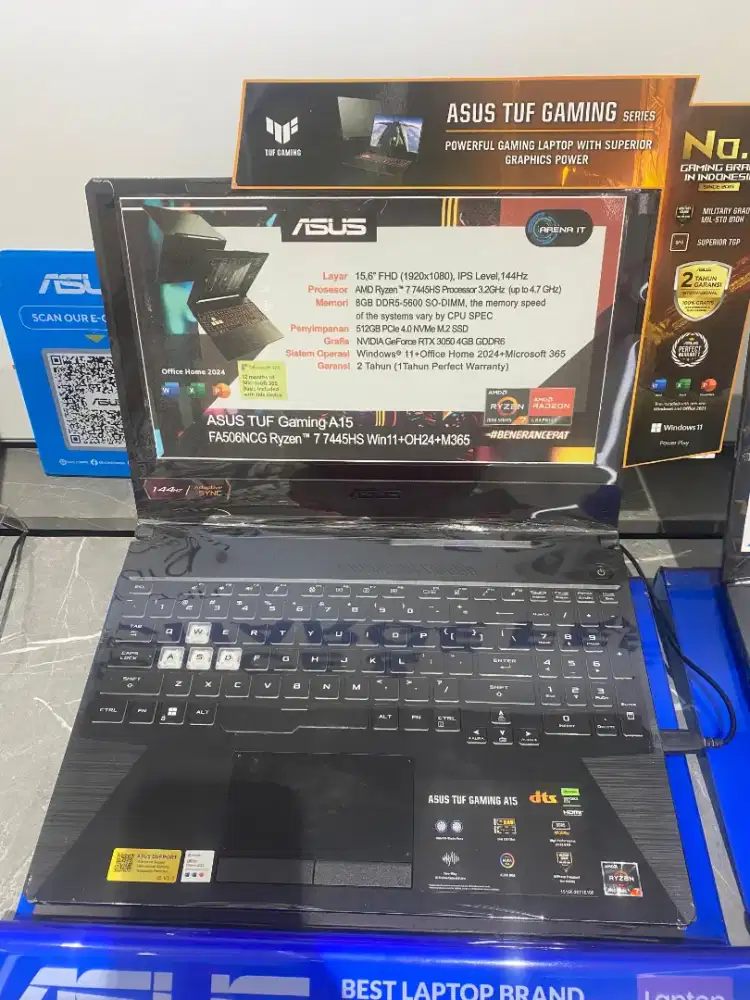 Asus notebook ryzen 7 8 512GB bisa cicilan dengan HOMECREDIT