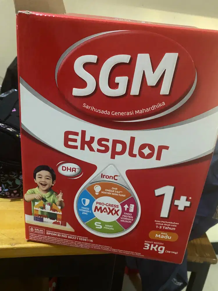 Susu SGM 1+ Madu Kemasan 3kg