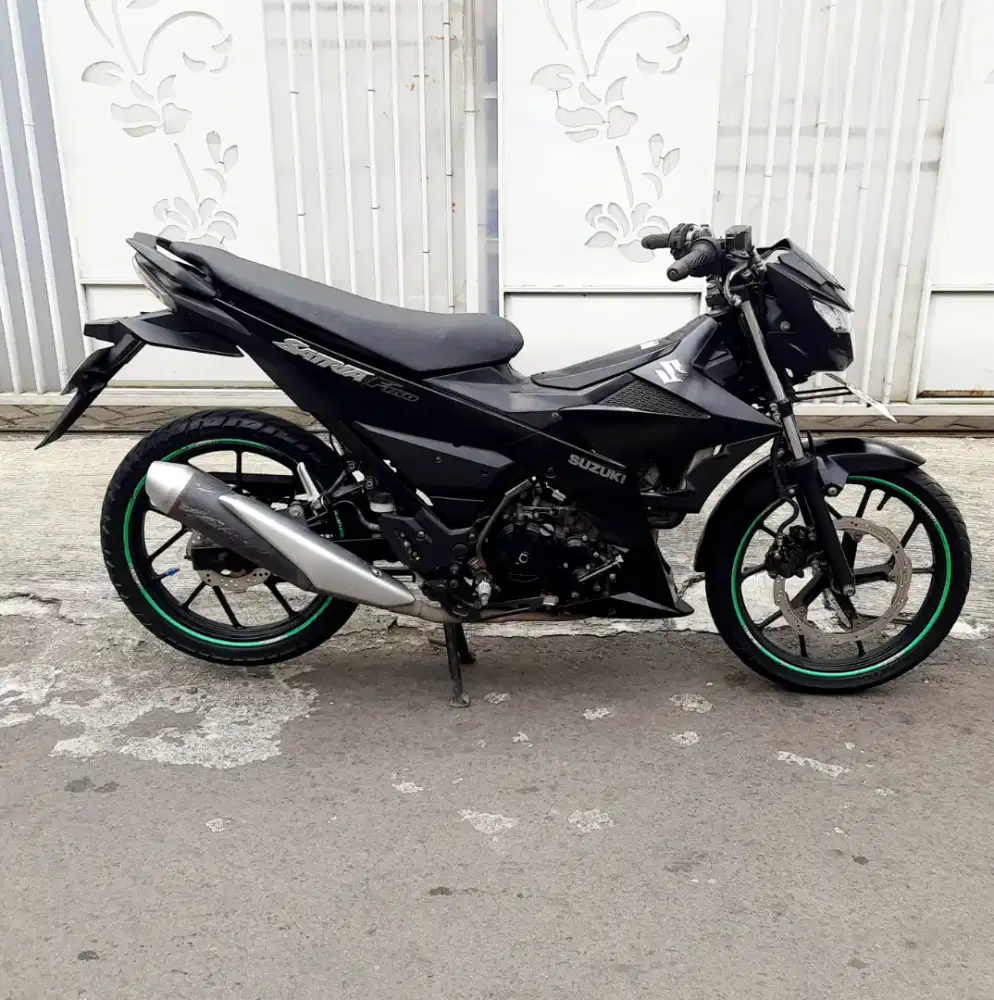 Suzuki Satria Fu Fi 2019 Black Predator Alarm
