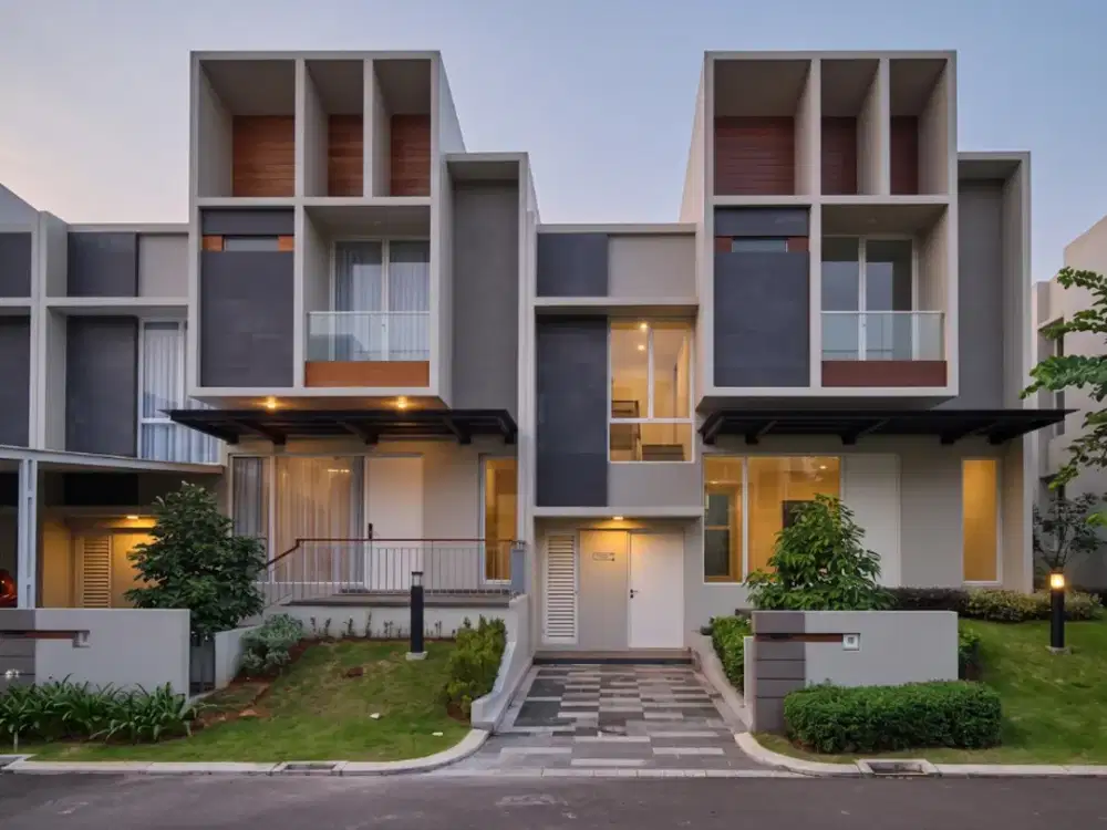 Jarang Ada, Bisa Cash KPR! Cluster Mozart Hoek di Summarecon Serpong Terdekat di Taman ClubHouse Pool