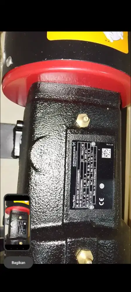 Di jual pompa sentrifugal 18 kw