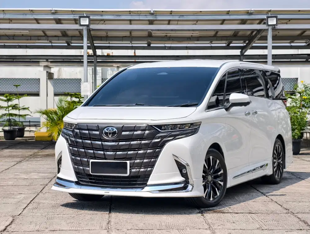 [8RB] TOYOTA ALPHARD 2.5 G MODELISTA 2023 PUTIH GENAP NON HYBRID